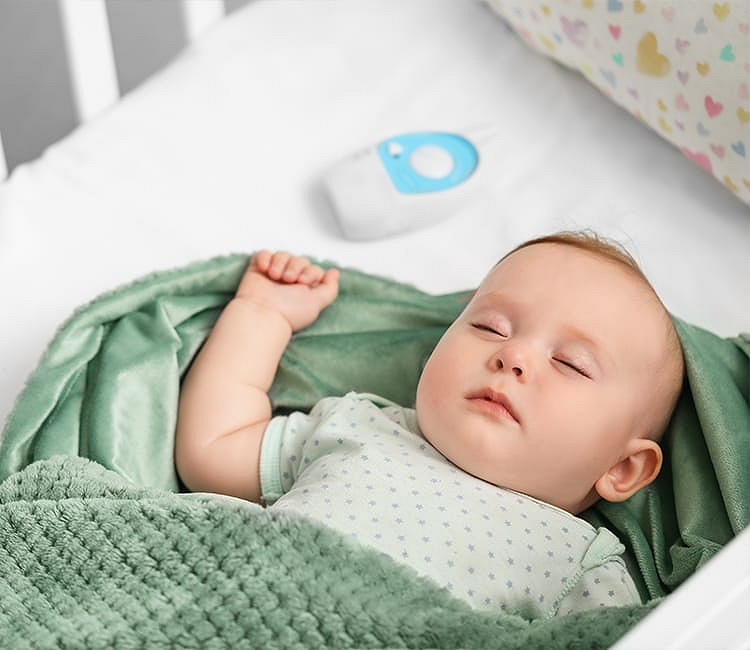 Baby monitor con sensore di respiro