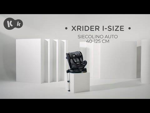 Seggiolino auto XRIDER i-Size nero