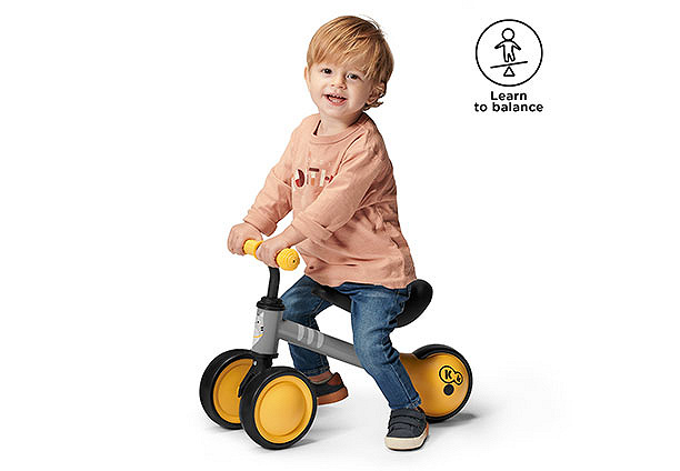 Bicicletta senza pedali per un bambino di un anno CUTIE di Kinderkraft