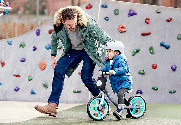 Bicicletta sportiva e senza pedali 2WAY NEXT di Kinderkraft