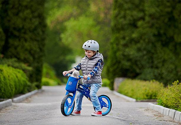 Bicicletta senza pedali con le ruote gonfiabili RAPID di Kinderkraft